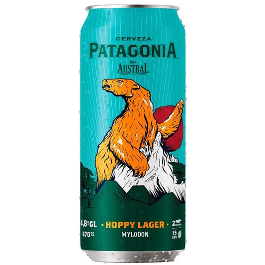 AUSTRAL PATAGONIA HOPPY LAGER 470 CC