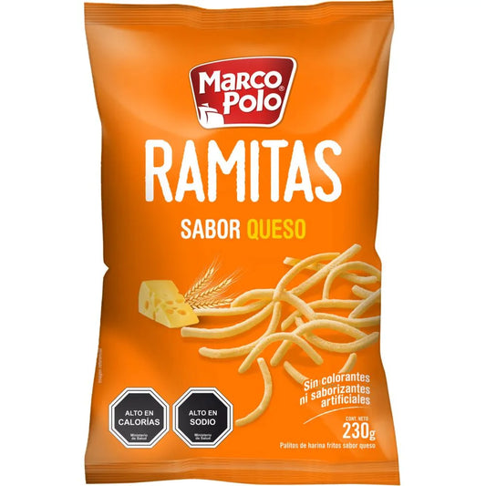 MARCO POLO RAMITAS DE QUESO 230 G