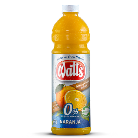 WATTS NARANJA LIGHT 1.5 LTS