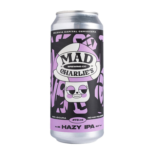 CERVEZA MAD CHARLIE HAZY IPA 473 CC
