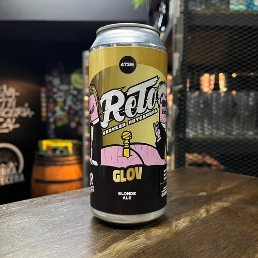CERVEZA EL RETO BLONDE GLOV