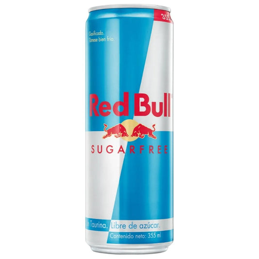 REDBULL SUGAR FREE 355 ML