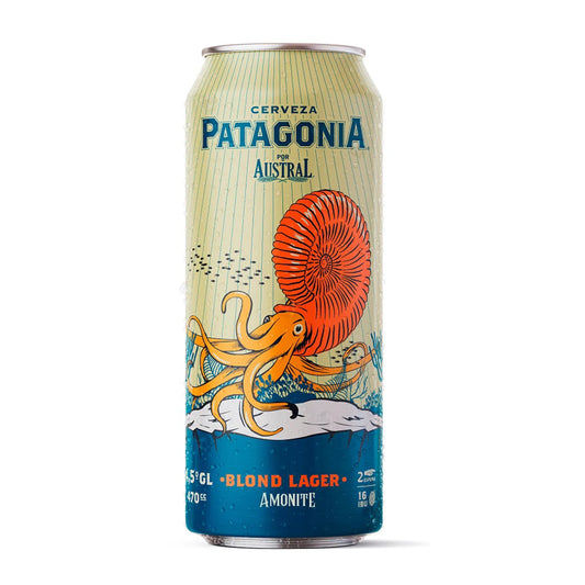 AUSTRAL PATAGONIA BLOND LAGER 470 CC