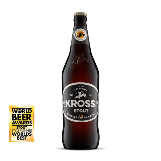 CERVEZA KROSS STOUT  4,6 ° 710 CC