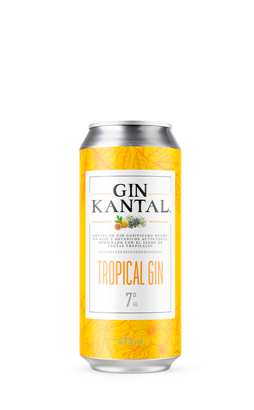 GIN KANTAL TROPICAL LATA 470 ML