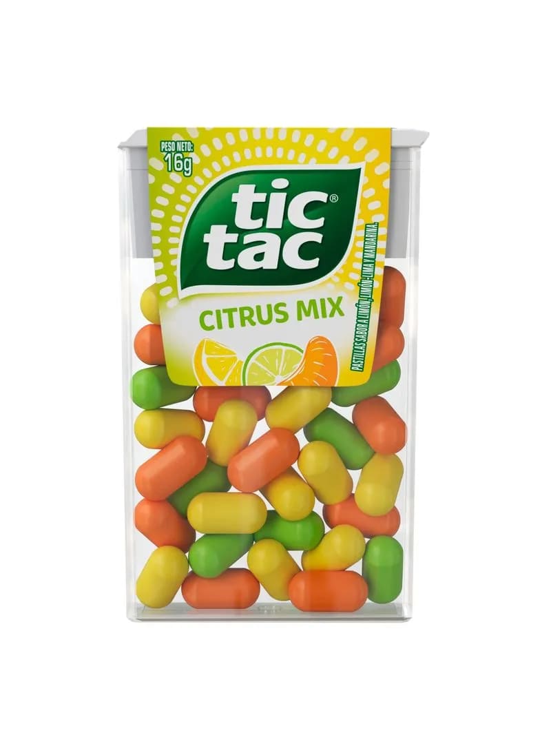 TIC TAC CITRUS MIX 16 GR