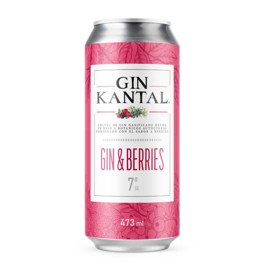 GIN KANTAL BERRIES LATA 470 ML