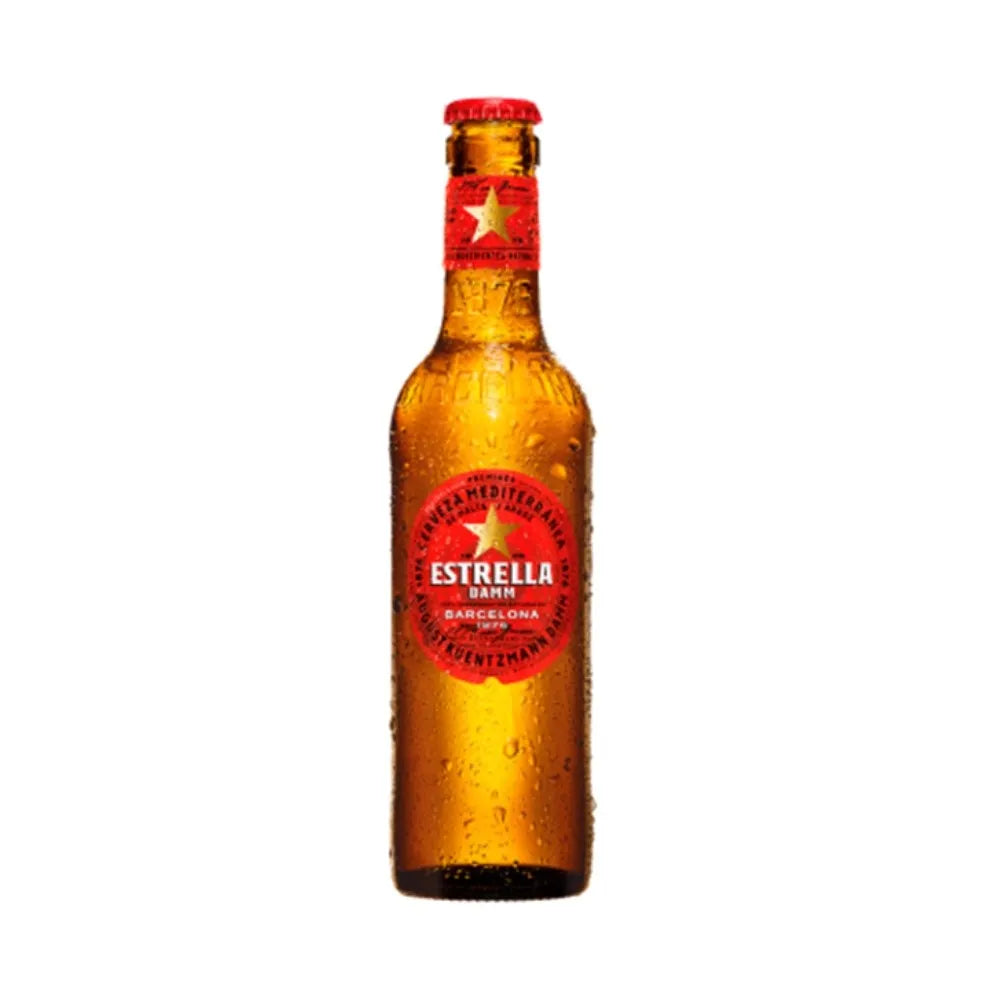 CERVEZA ESTRELLA DAMM 330CC