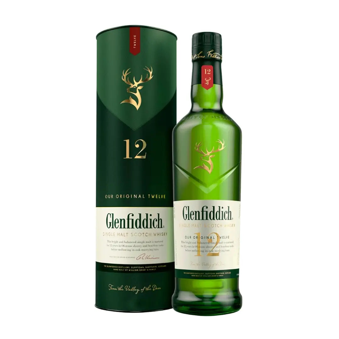 GLENFIDDICH 12 AÑOS SINGLE MALT 1 LITRO