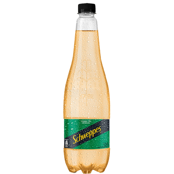GINGER ALE SIN AZUCAR SCHWEPPES 1.5 LTS