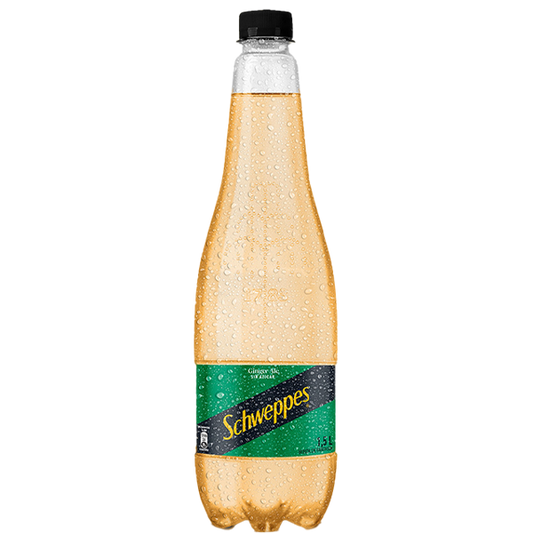 GINGER ALE SIN AZUCAR SCHWEPPES 1.5 LTS