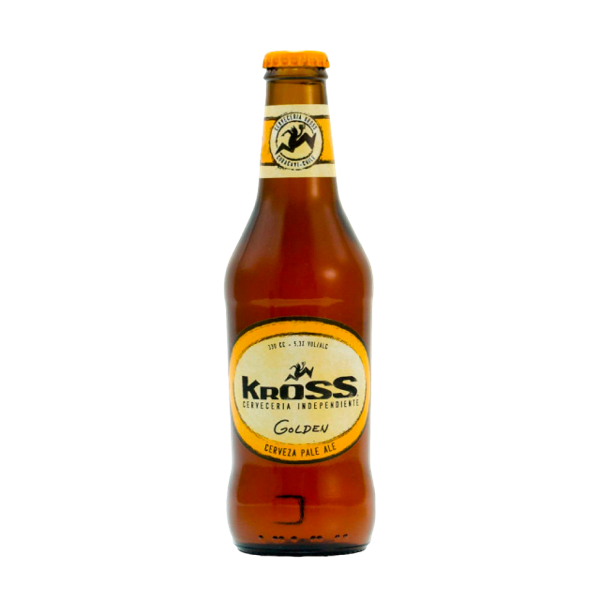 CERVEZA KROSS GOLDEN ALE 5,3° 330 ML