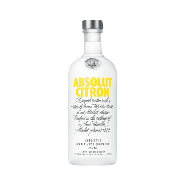 ABSOLUT CITRON 40° 750 ML
