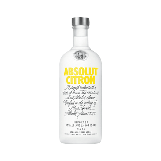 ABSOLUT CITRON 40° 750 ML