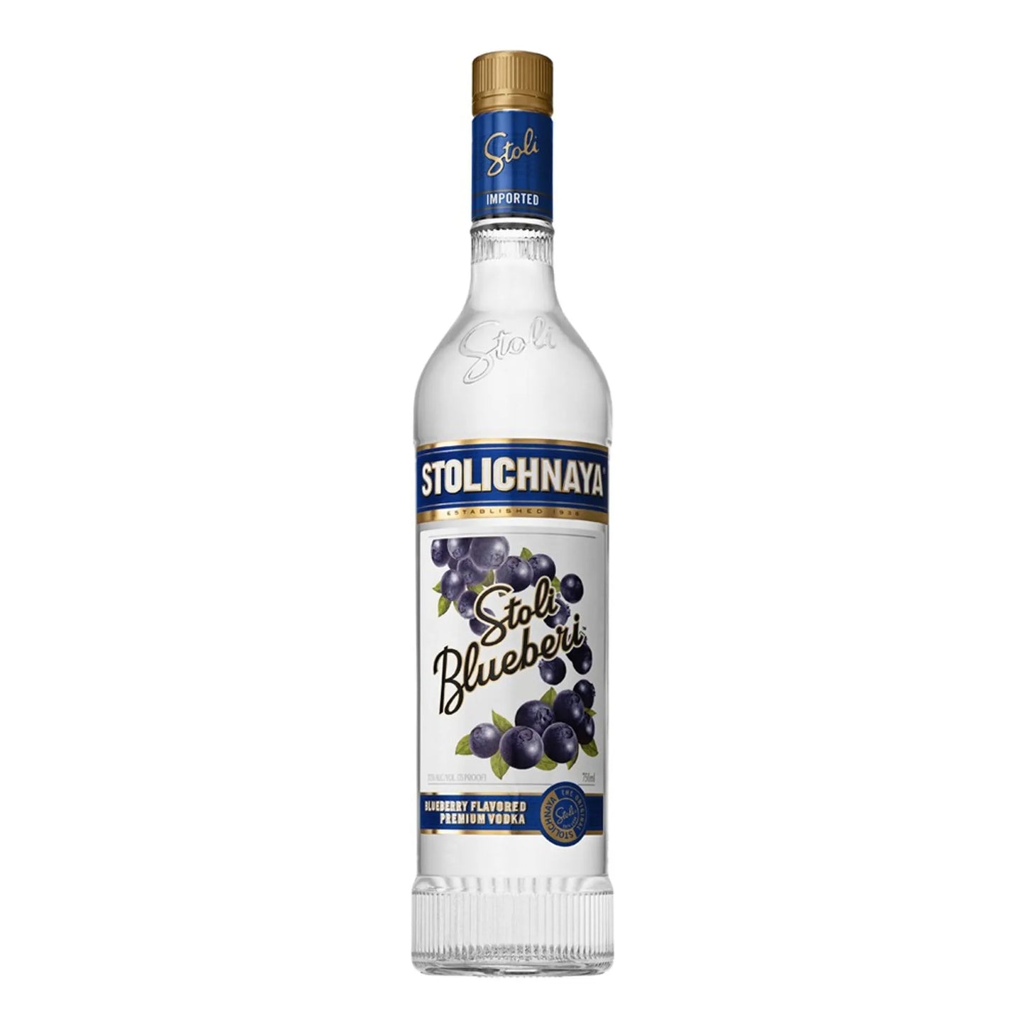 VODKA STOLICHNAYA BLUEBERI 37,5° 750 CC