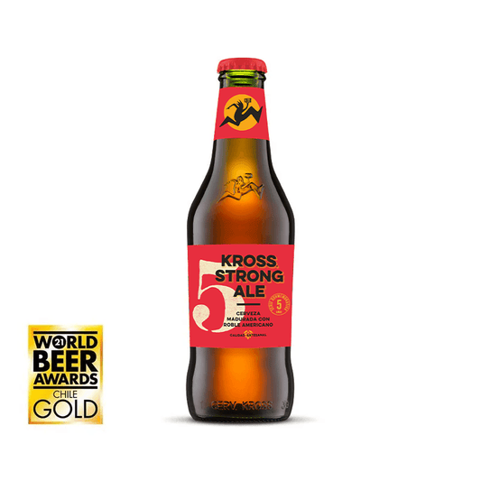 CERVEZA KROSS STRONG ALE 5 AÑOS 330 ML