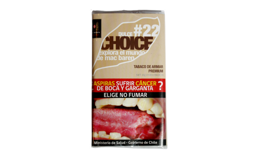 TABACO CHOICE 40 GR DULCE DE LECHE