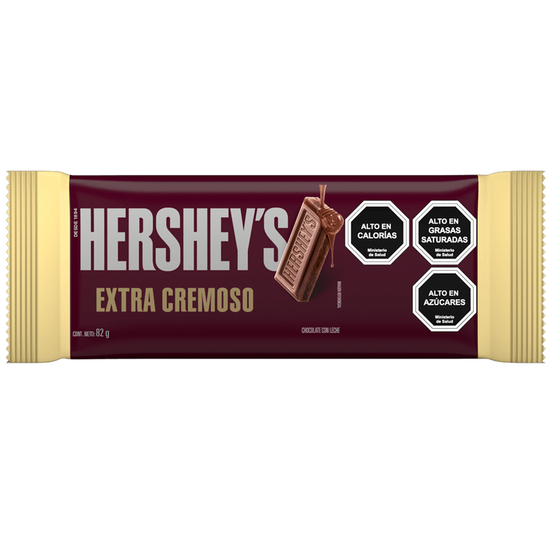 HERSHEYS CON LECHE 82 GRS
