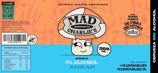 MAD CHARLIES AMBER SIN ALCOHOL