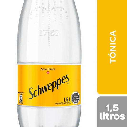 AGUA TONICA SCHWEPPES 1.5 LTS