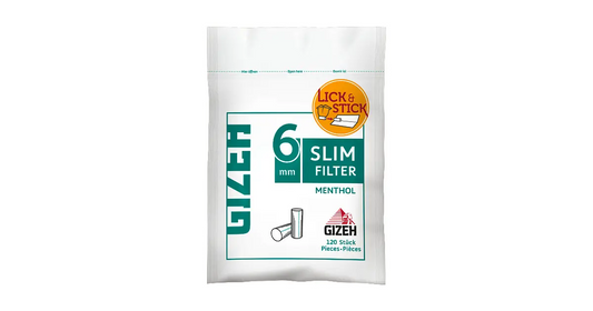 FILTRO GIZEH SLIM MENTOL