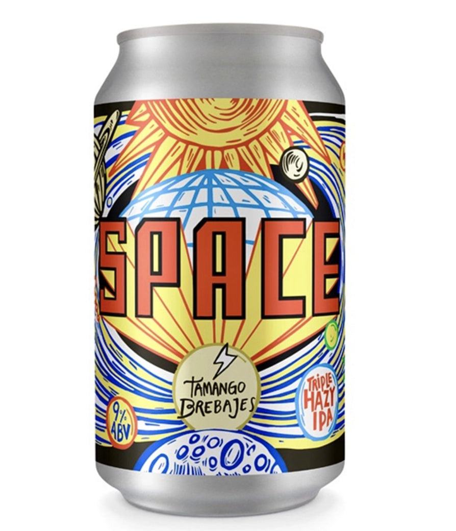CERVEZA TAMANGO SPACE TRIPLE HAZY IPA 9° 355 CC