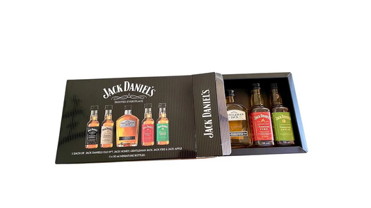 PACK 5 MINIATURAS JACK DANIELS 50 ML