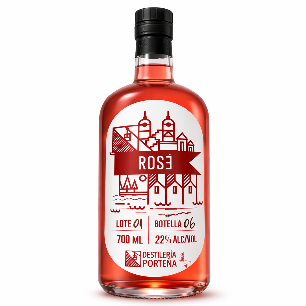 LICOR DE HIBISCUS ROSE EL REMOLCADOR 22° 700 ML