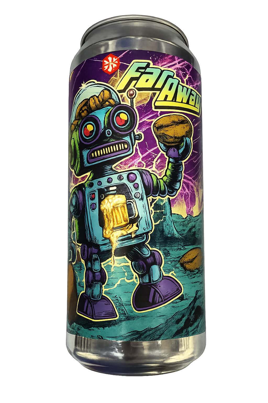 CERVEZA ARTESANAL GRANIZO FAR AWAY (HAZY PALE ALE CON CAFE) 5,5° 473 ML