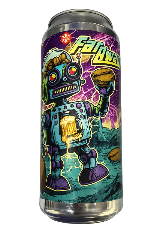 CERVEZA ARTESANAL GRANIZO FAR AWAY (HAZY PALE ALE CON CAFE) 5,5° 473 ML