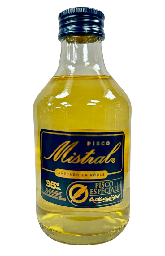 PISCO MISTRAL ESPECIAL 35º 200 ML