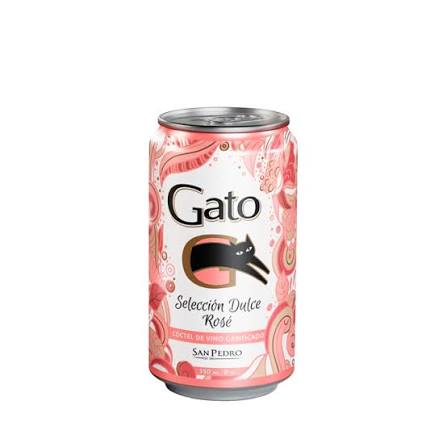 GATO SELECCIÓN DULCE ROSÉ 350 ML 9°