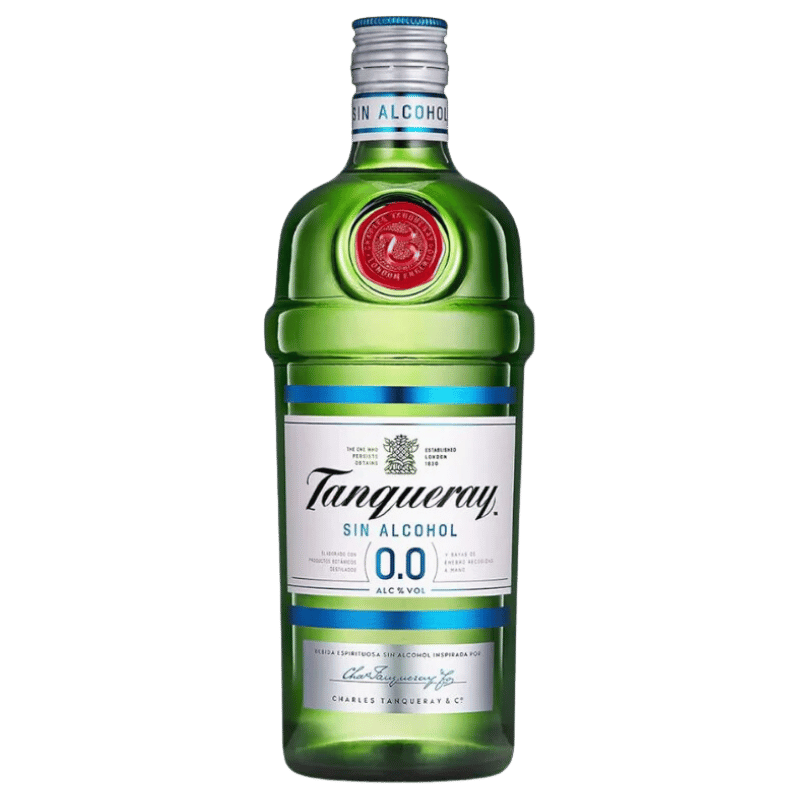GIN TANQUERAY ZERO ALCOHOL 700 ML