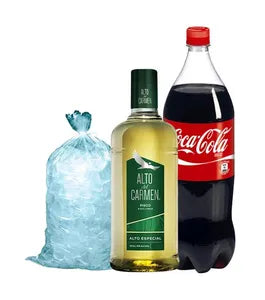 PROMO ALTO + BEBIDA 1.5 + HIELO 1 KG