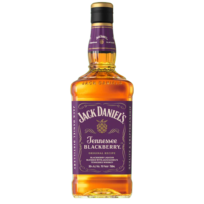 WHISKY JACK DANIELS BLACKBERRY 35° 750 CC