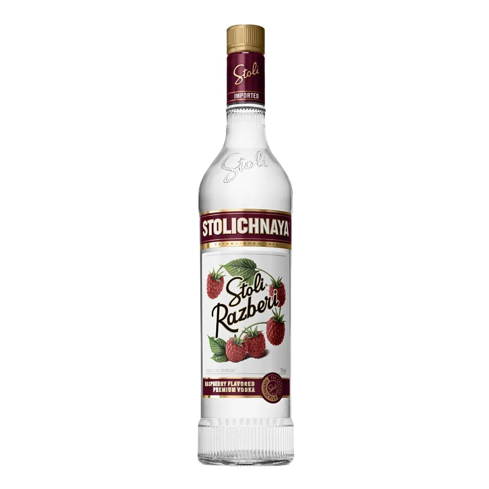 VODKA STOLICHNAYA RAZBERRI 37,5° 750 CC