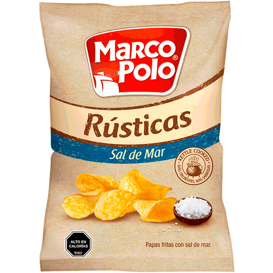 MARCO POLO PAPAS RUSTICA SAL DE MAR 185G