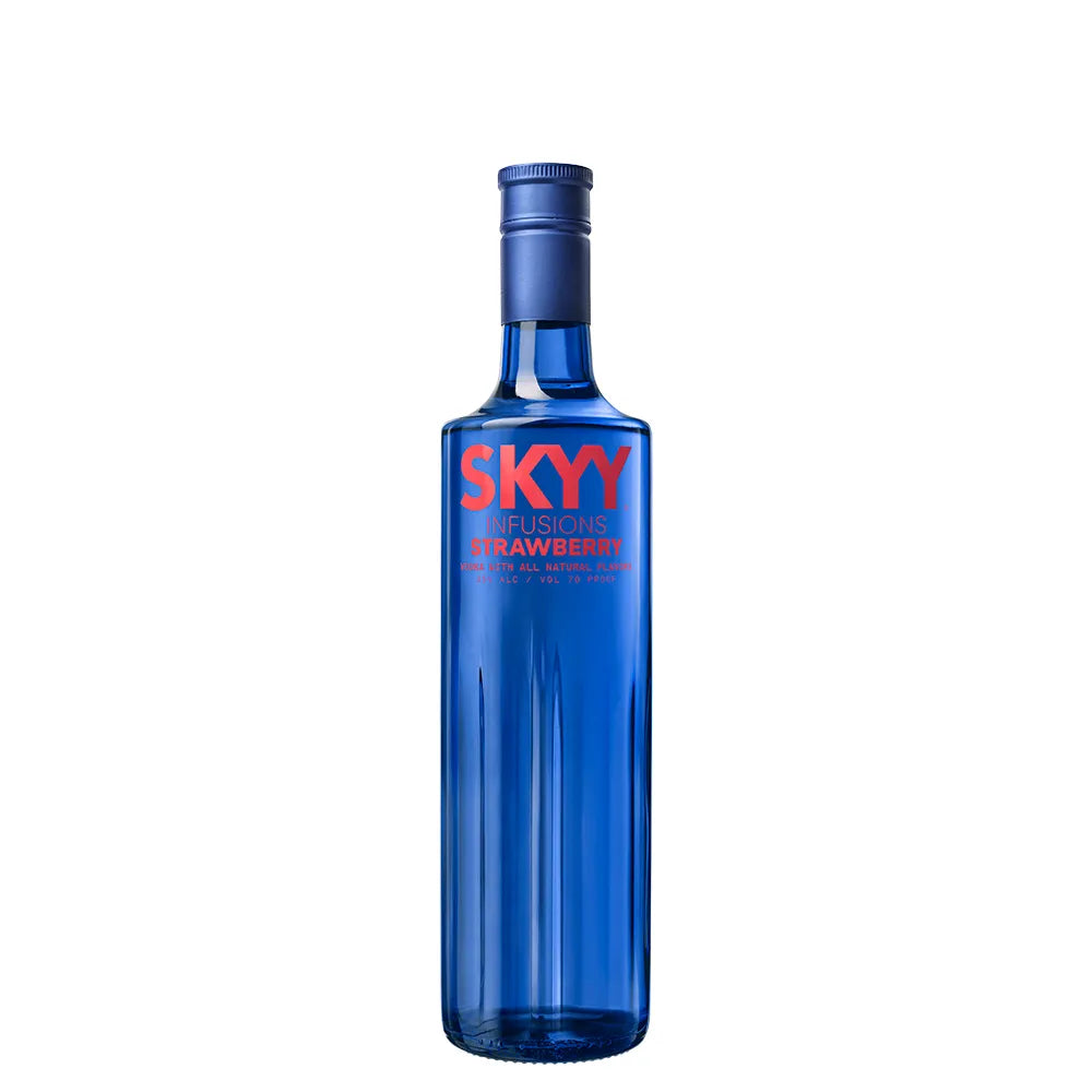 VODKA SKYY STRAWBERRY 750 CC