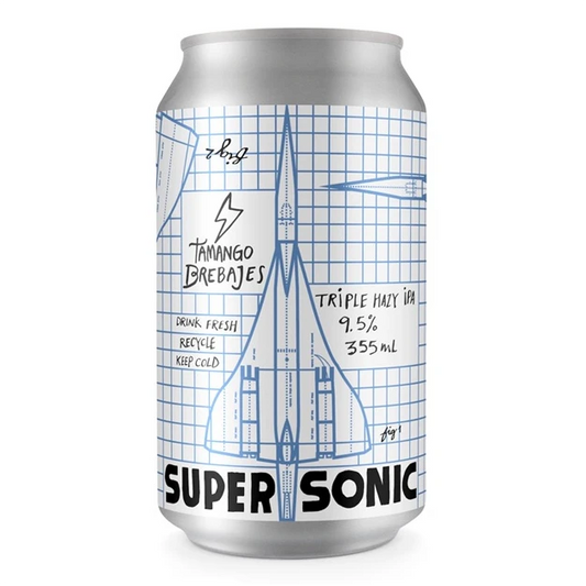 TAMANGO SUPER SONIC 9,5° TRIPLE HAZY IPA 355 ML