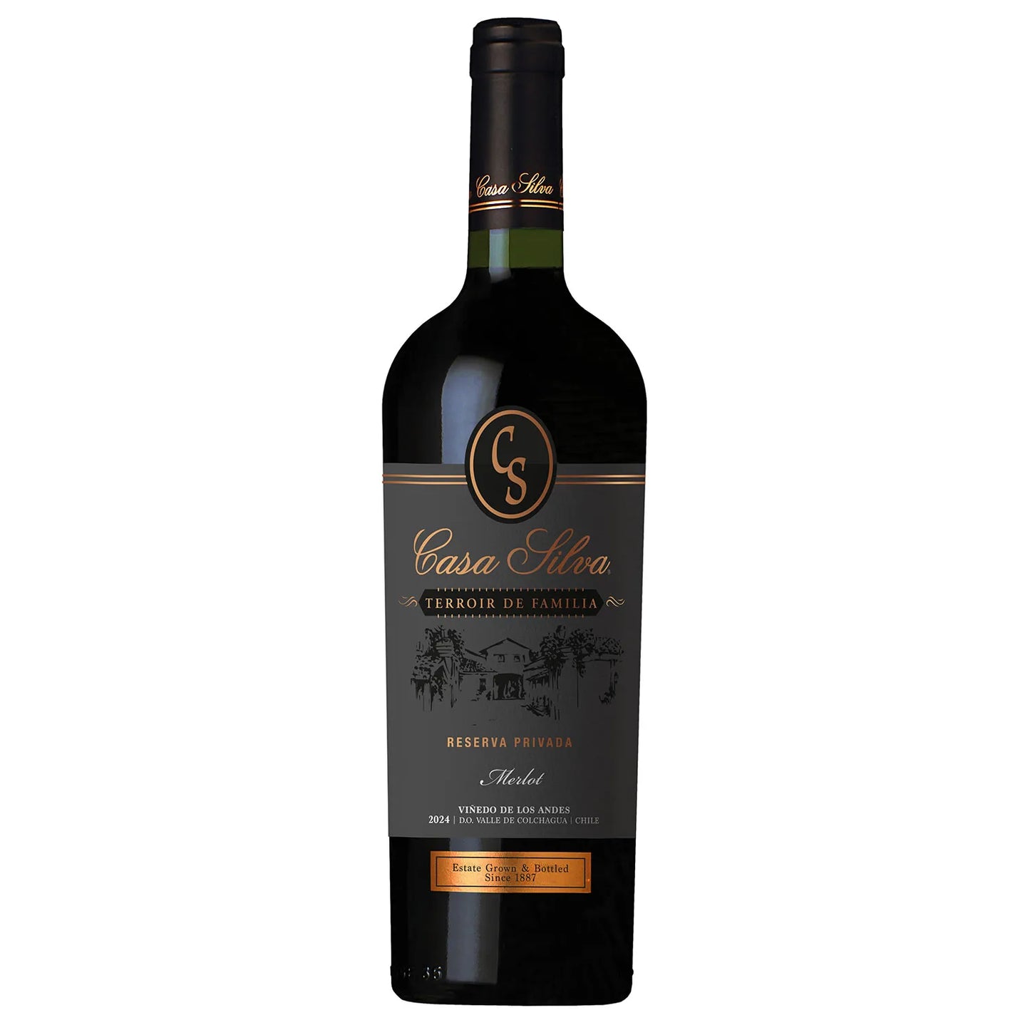 VINO CASA SILVA TERROIR DE FAMILIA RESERVA PRIVADA MERLOT 750 ML