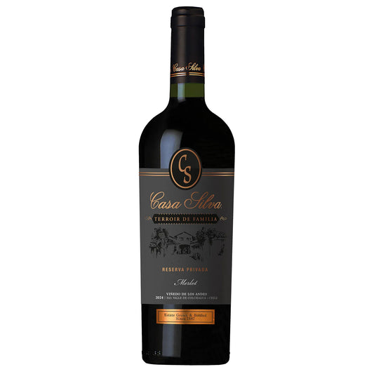 VINO CASA SILVA TERROIR DE FAMILIA RESERVA PRIVADA MERLOT 750 ML
