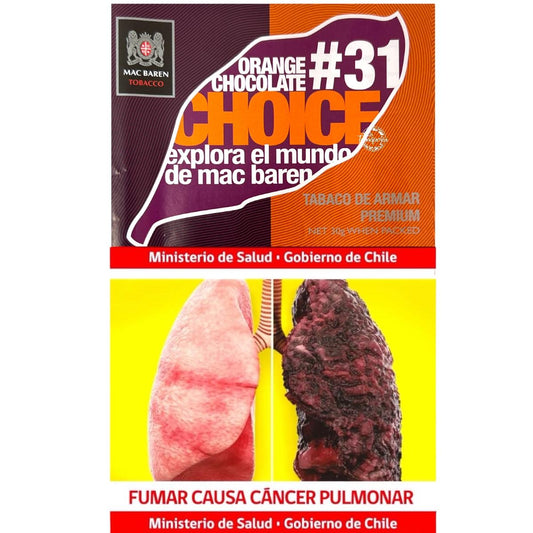 TABACO CHOICE ORANGE CHOCOLATE
