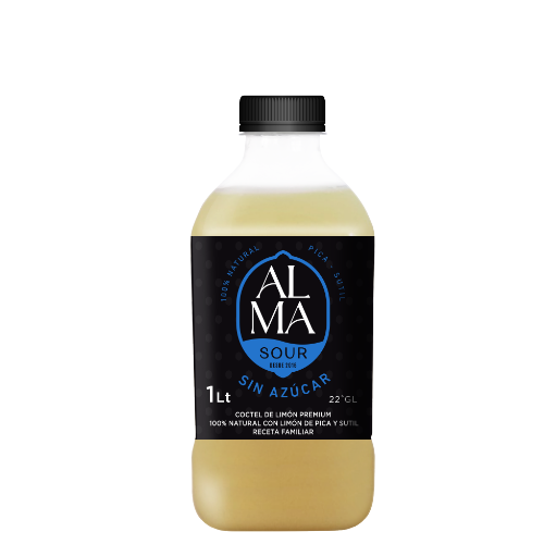 ALMA SOUR SIN AZUCAR 1 LTS