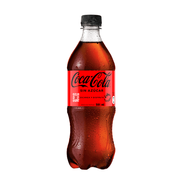 COCA ZERO 591 CC