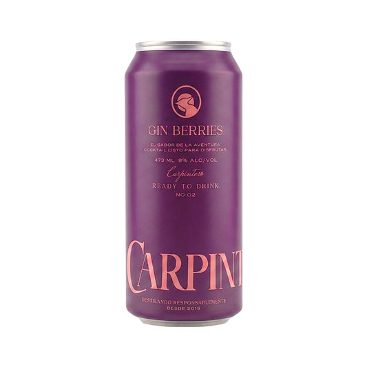 CARPINTERO LATA GIN BERRIES 473CC