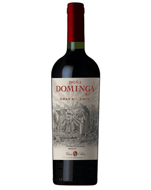 VINO DOÑA DOMINGA GRAN RESERVA MERLOT 750 ML