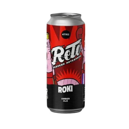 CERVEZA EL RETO ROKI AMBER