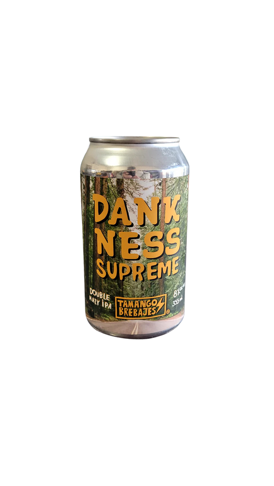 CERVEZA ARTESANAL TAMANGO DANKNESS SUPREME 8.0° 355 ML
