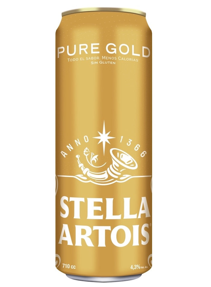 STELLA ARTOIS PURE GOLD 4,3 X 12 LAT 710 CC