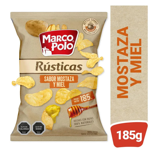 MARCO POLO RUSTICAS MOSTAZA MIEL